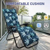 ราคา ถูกที่สุด Sun Lounger Cushion Pads Replacement Non-Slip Recliner Relaxer Chair Cushion Thick Sunbed (28929056235)