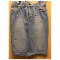 ราคา กระโปรงยีนส์แต่งเพ็ชร CC-OO (2015679382)