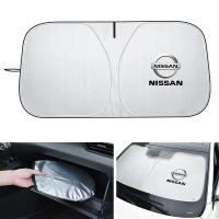 ราคา รถ UV หน้าต่างบังแดด Sun Shade กระจก Visor กระจกพับสําหรับ Nissan Qashqai J10 Sentra Tiida Juke หมายเหตุ Trail (27186393793)