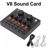 ราคา ซาวด์การ์ดเสียงV8 Sound card มีบลูทูธเกรดAซาวด์การ์ดเสียงV8 (4136608194)