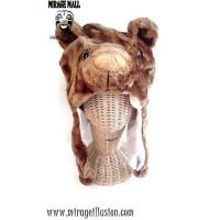 ราคา หมวกแฟนซีหัวสัตว์ หัวหมีน้ำตาล (515345700)