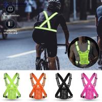 ราคา OKCATZONE Outdoor Night Running สายสะท้อนแสงพร้อมถุงเก็บสะท้อนแสงเสื้อกั๊กสะท้อนแสงสายเข็มขัดสะท้อนแสงเสื้อผ้าขี่จักรยานเสื้อกั๊กสะท้อนแสง D6E3 (53052568953)