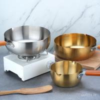 ราคา ต่อต้าน-แบ่ง สไตล์ญี่ปุ่นไม่เคลือบหม้อนมขนาดเล็กอาหารเสริมทารกกระทะหิมะหม้อซุปไม้จับหม้อของขวัญราเมนหม้อบะหมี่กึ่งสําเร็จรูป 1เอฟซี (50802491702)