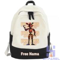 ราคา FNAF FIVE NIGHTS AT FREDDYS FOXY FNAF CHILDRENS BACKPACK ฟรีชื่อ (49501099919)