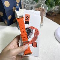 ราคา Spigen สายนาฬิกาข้อมือซิลิโคน สําหรับ iWatch Ultra 2 49 มม. 45 มม. 44 มม. 41 มม. 40 มม. iWatch Series 9 8 7 6 5 4 3 SE2 (24903529483)