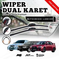 ราคา Mitsubishi Lancer Evo 3/4 / Evolution / Cedia Frameless Dual Blade Wiper 1 ชุด 2 ชิ้นซ้ายและขวา (51151218998)