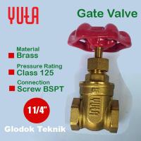 ราคา ยูตะ หยุดวาล์วประตูวาล์ว1 1/4"คลาส125วาล์วหยุดทองเหลืองทองเหลือง (55753682776)