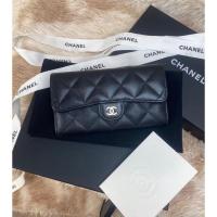 ราคา Chanel medium flap wallet holo31 SHW (17956005886)