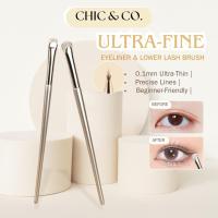 ราคา Crescent Small Eye Detail Brush – Semi-Fan Eyeliner & Eye Shadow 小号半形眼线影刷 Berus Mata Kecil Bentuk Bulan (43163676497)