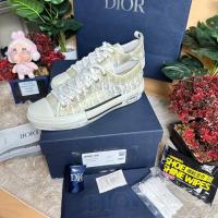 ราคา ❤️Uesd Like Very New Dior Sneakers Shoes Low-Cut B23 Oblique White Size41 วัดซอฟ2 เหมาะเท้า27-27.5CM (43918260214)