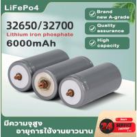 ราคา แบตใหม่ แบตเตอรี่ลิเธียมฟอสเฟต LiFePO4 32650 3.2V กระแส 6000 แบบเกลียว แบตเตอรี่แพ็ค ถ่านชาร์จ แบตเตอรี่ (25041818178)