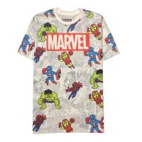 ราคา เสื้อยืดมาร์เวล Marvel การ์ตูนลิขสิทธิ์แท้ รุ่น 0718TA-940 สีขาว Supercomics (6945306003)