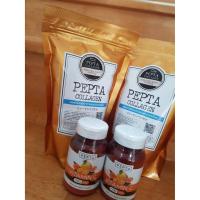 ราคา Pepta collagen peptide 200,000 mg คอลลาเจนนำเข้าจากญี่ปุ่น แพ็ค 2 ซอง (855610745)