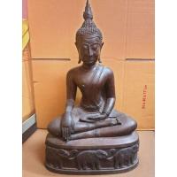 ราคา พระบูชาเนื้อสัมฤทธิ์หน้าตัก 9 นิ้ว ก้นดินไทย สมัยอู่ทอง (10702023856)