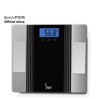 ราคา SHAPER เครื่องชั่งวัดมวลร่างกาย รุ่น SF-853 สีดำ (43469886031)