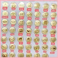 ราคา 【2012-2025】 ทองคำที่มีทองคำ 20 มก. โลโก้จี้เครื่องประดับสร้างสรรค์ Creative Cartoon Wholesale Whole (29293134196)