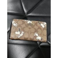 ราคา Coach Snoopy Peanuts กระเป๋า สตางค์ แท้ outlet (17260223369)