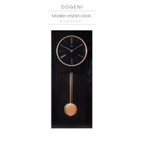 ราคา DOGENI นาฬิกาแขวน (WCW020BL) นาฬิกาแขวนไม้ ดีไซน์เรียบหรู มีลูกตุ้ม (20772049046)