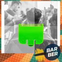 ราคา ฟันรองปัตตาเลี่ยน เบอร์ 0.5 (1.5mm) สีเขียว สำหรับ Wahl / Kemei / WMARK ฟันรองตัดผม งานไล่เฟด (Fading) (27712360187)