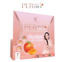 ราคา (ใหม่!! สติกเกอร์อั้ม) Per Peach Fiber เพอพีชไฟเบอร์ ดีท็อกซ์ใสรสพีช หอม อร่อย เพอร์พีชไฟเบอร์ By อั้ม พัชราภา (10036144561)