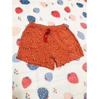 ราคา กางเกงขาสั้นแฟชั่นเด็กผู้หญิงสีส้มลายดอกไม้Size:Mยี่ห้อยูนิโคล่UNIQLO (8714112773)