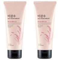 ราคา THE FACE SHOP RICE WATER BRIGHT FACIAL CLEANSING FOAM 150ML 2EA (43669166548)