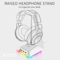 ราคา HEADSET STAND (ที่แขวนหูฟัง) RAZER BASE STATION CHROMA (MERCURY WHITE) GAMING GEAR รับประกันศูนย์ Synnex (3841219312)