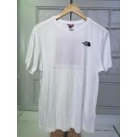 ราคา [พร้อมส่ง ไม่แท้ยินดีคืนเงิน] เสื้อยืดมือสอง The North Face สีขาว สกรีนป้ายเต็มด้านหลัง สภาพใหม่ ไซซ์ S อก40" ยาว 25 Cm. (56200755649)