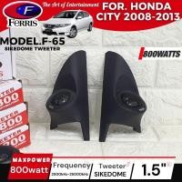 ราคา หูช้างเสียงแหลมตรงรุ่น HONDA CITY 2008-2013 ประกอบเข้ากับ FERRIS-F65 (28712926933)