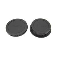 ราคา Canon Rear Lens Cap ฝาปิดท้ายเลนส์ + Body Cap ฝาปิดบอดี้ Canon DSLR#60 (687670282)