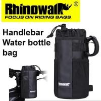 ราคา Rhinowalk Bike กระเป๋าใส่ขวดน้ําสําหรับมือจับที่วางแก้วเครื่องดื่มจักรยานด้านหน้าถุงก้านฉนวน (41912209660)