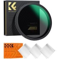 ราคา K&F ND2-32 Fader ND Filter Neutral Density Variable Filter ND2 to ND32 5 Stop adjust No X cross 37mm/40.5mm/43mm/46mm/49mm/52mm/55mm/58mm/62mm/67mm/72mm/77mm/82mm (7672996168)
