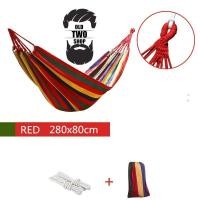 ราคา oldtwoshopเปลญวน เปล ขนาดใหญ่ 280*80cm เปลญวนผ้าใบ (แถมฟรีกระเป๋าและเชือก) (7029847610)