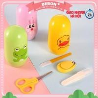 ราคา กรรไกรตัดเล็บเด็ก 4 ชิ้นส่วนที่ปลอดภัยสําหรับทารกทารกแรกเกิด - กรรไกรตัดเล็บไข่ (25180801179)