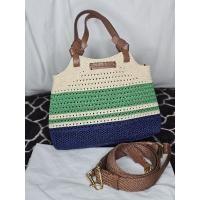 ราคา กระเป๋าผ้าถัก Charles and Keith (ของใหม่) (27367838475)
