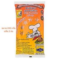 ราคา ผัดหมี่โคราช ตราห้าดาว ขนาด200 กรัม แพ็ค3ห่อ (49301747191)