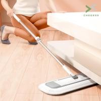 ราคา ไม้ถูพื้น ชุดไม้ถูพื้น Mop พร้อมผ้าม็อบ ดูดซับน้ำได้ดี หมุนได้360 องศา จับได้ถนัด กระชับมือเวลาใช้งานง่าย Cheers9 (29401929229)