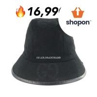 ราคา New gucci bucket hat หมวก ถูกมาก สีดำสวยเท่ห์ (55953180419)