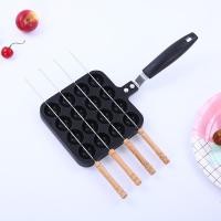 ราคา กระทะทอด ไข่นกกระทา ขนาด 16หลุม แถมฟรีไม้เสียบอย่างดี 4อัน ส่งจากประเทศไทย (18485375111)