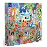 ราคา (พร้อมส่ง) eeBoo "MARKET PLACE IN FRANCE" จิ๊กซอว์ มือสอง 1000 ชิ้น สำหรับผู้ใหญ่ (27432047909)