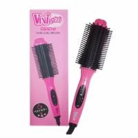 ราคา Vivi Girl Hair Curl Brush หวีแปรงไฟฟ้า 2in1 ยืดตรง ม้วนโรล ทำวอลลุ่ม (สีชมพู) (986551571)