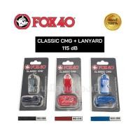 ราคา นกหวีด FOX40 รุ่น Classic CMG + LANYARD 115dB รับประกันของแท้ Made in CANADA มีให้เลือก 3 สี (18990713520)