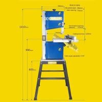 ราคา Vertical 10'' Blade Wire Saw D10S Band Saw Machine Multifunctional Woodworking Band-Sawing Machine (55602410381)