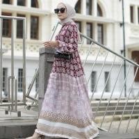 ราคา ชุดเดรส Kesha Maxmara Motif Gamis (15336417956)