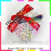 ราคา Bravo Set สมุดโน๊ตคริสต์มาสพร้อมประตูปากกานําเสนอ Goodies เครื่องเขียนดีไซน์น่ารัก (26621093185)