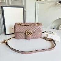 ราคา Like new‼️ Gucci marmont mini 22cm ปี2021 สีเบจ สภาพสวยมากค่ะ ขอบมุมสวย หนังทรงป่องงาม ภายในสะอาด (27668094555)