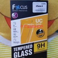 ราคา focus ฟิล์มกระจก แบบไม่เต็มจอ iPhone X (791779840)
