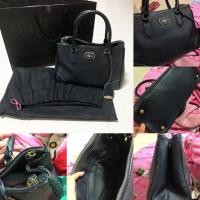 ราคา ส่งต่อ Lyn สีดำ ถือได้ สะพายได้ รุ่นหายาก (1217370396)