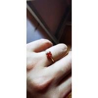 ราคา แหวนบุษราคัมซีลอนประดับเพชรแท้ (16406135620)