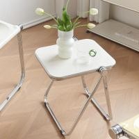 ราคา #เก้าอี้รับประทานอาหาร# เก้าอี้พับพักผ่อนมือสอง ดาราอินเทอร์เน็ต เก้าอี้โปร่งใส เก้าอี้ถ่ายภาพพักผ่ (53752196705)